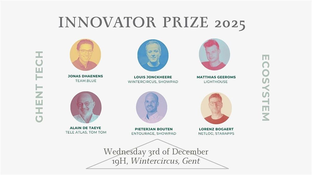 Innovator Prize Gala 2025, INSEAD Alumni Association of Belgium