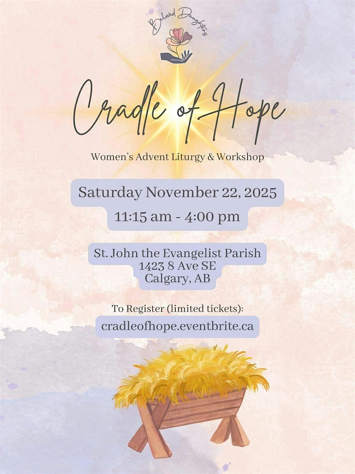 Cradle of Hope: Women's Advent Liturgy & Workshop