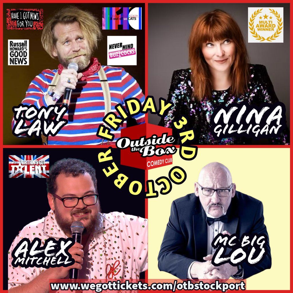 Live Comedy - Friday 3rd October