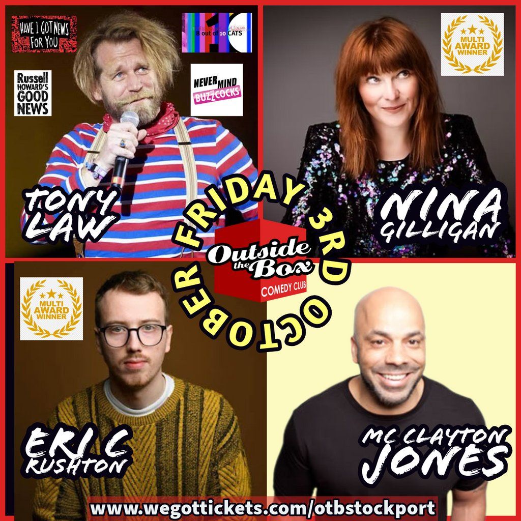 Live Comedy - Friday 3rd October