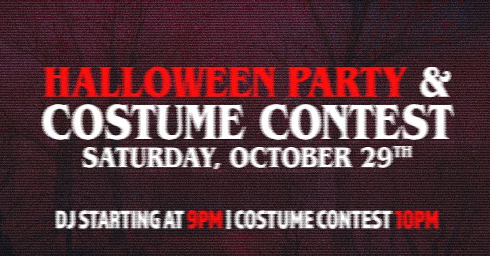 Halloweeen Party & Costume Contest