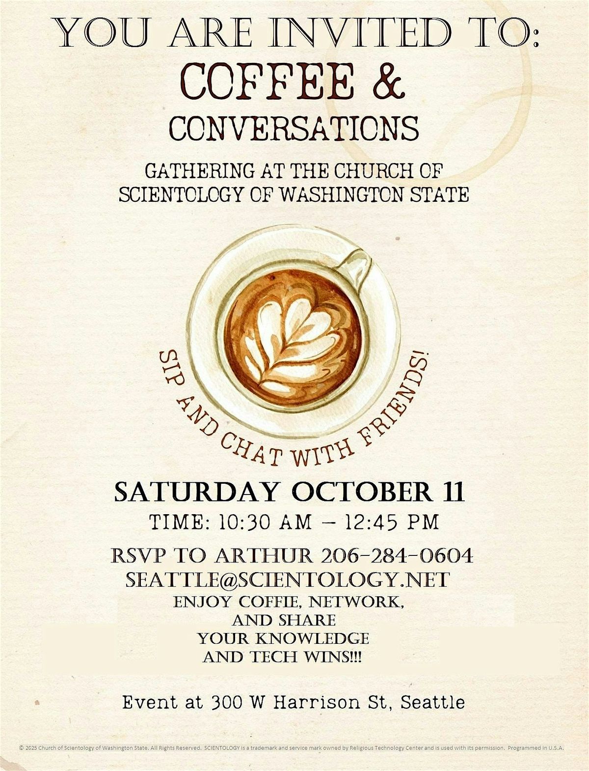 Coffee and Converstation
