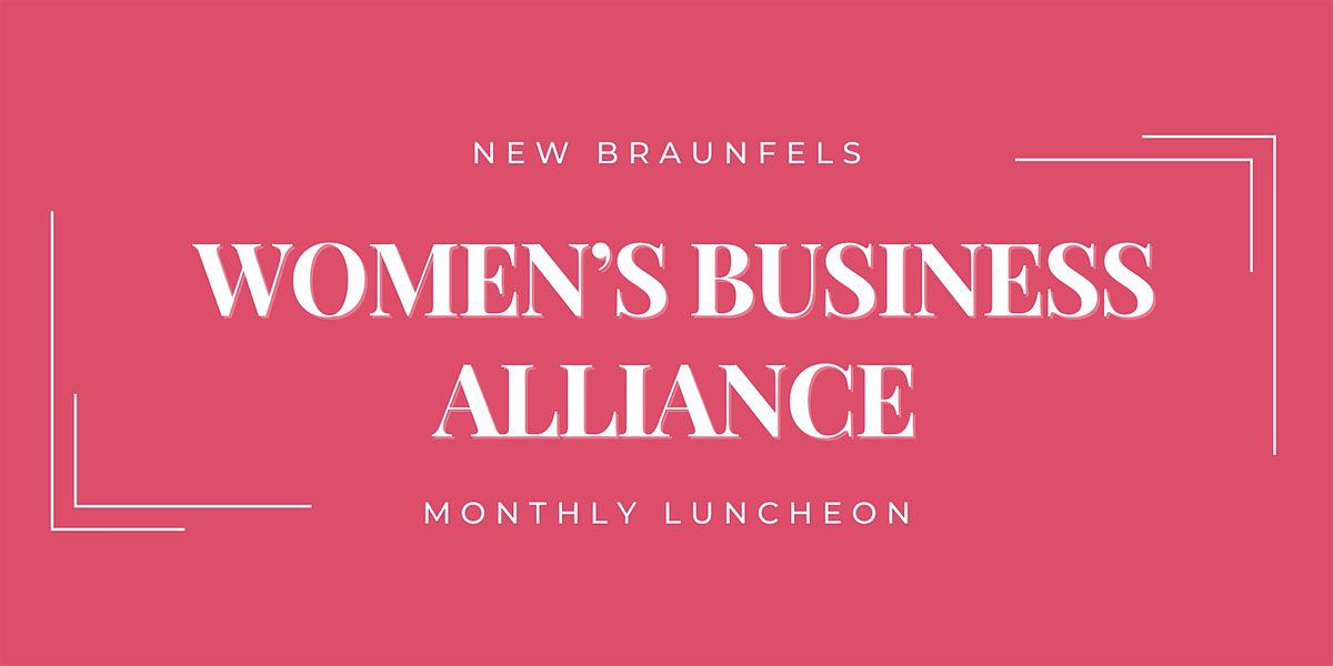 Women's Business Alliance Luncheon - November