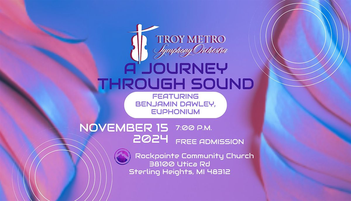 Troy Metro Symphony Orchestra Fall Concert in Sterling Heights