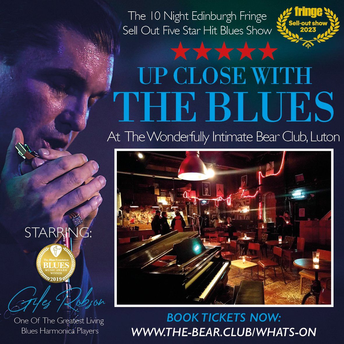 Giles Robson: Up Close with the Blues