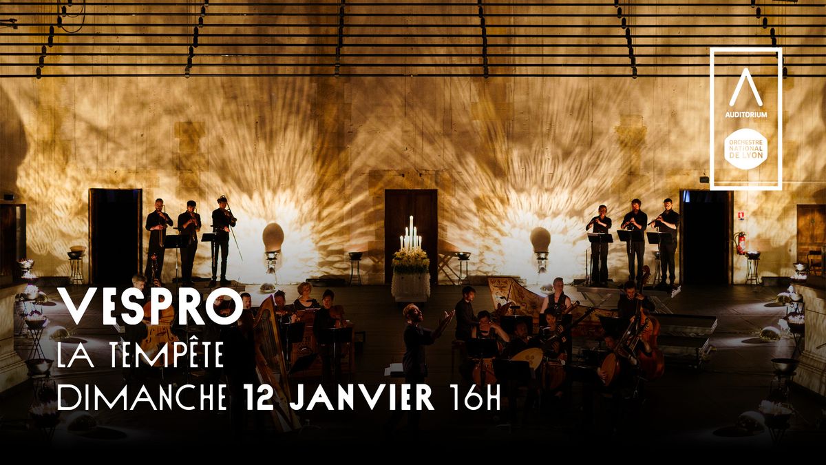 Vespro Monteverdi \u2022 La Temp\u00eate \/ Simon-Pierre Bestion