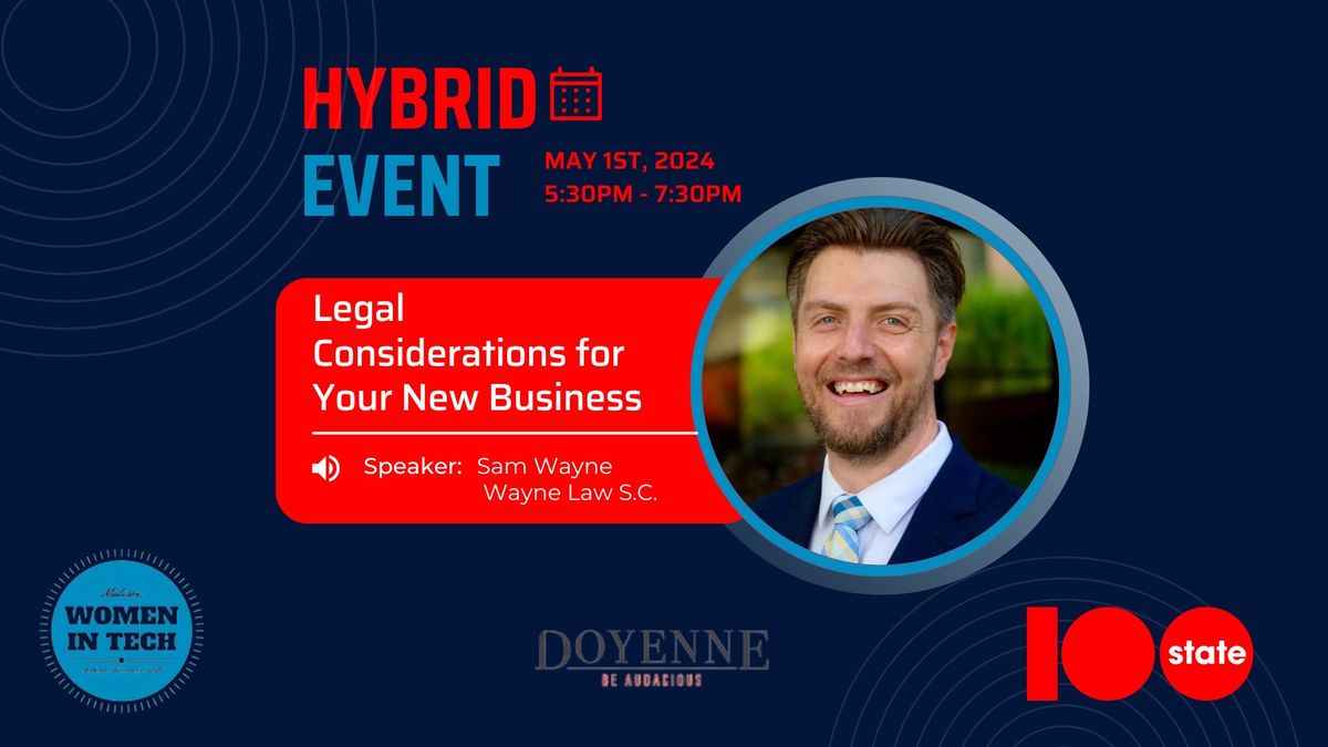 Hybrid: Legal Considerations for Your New Business 
