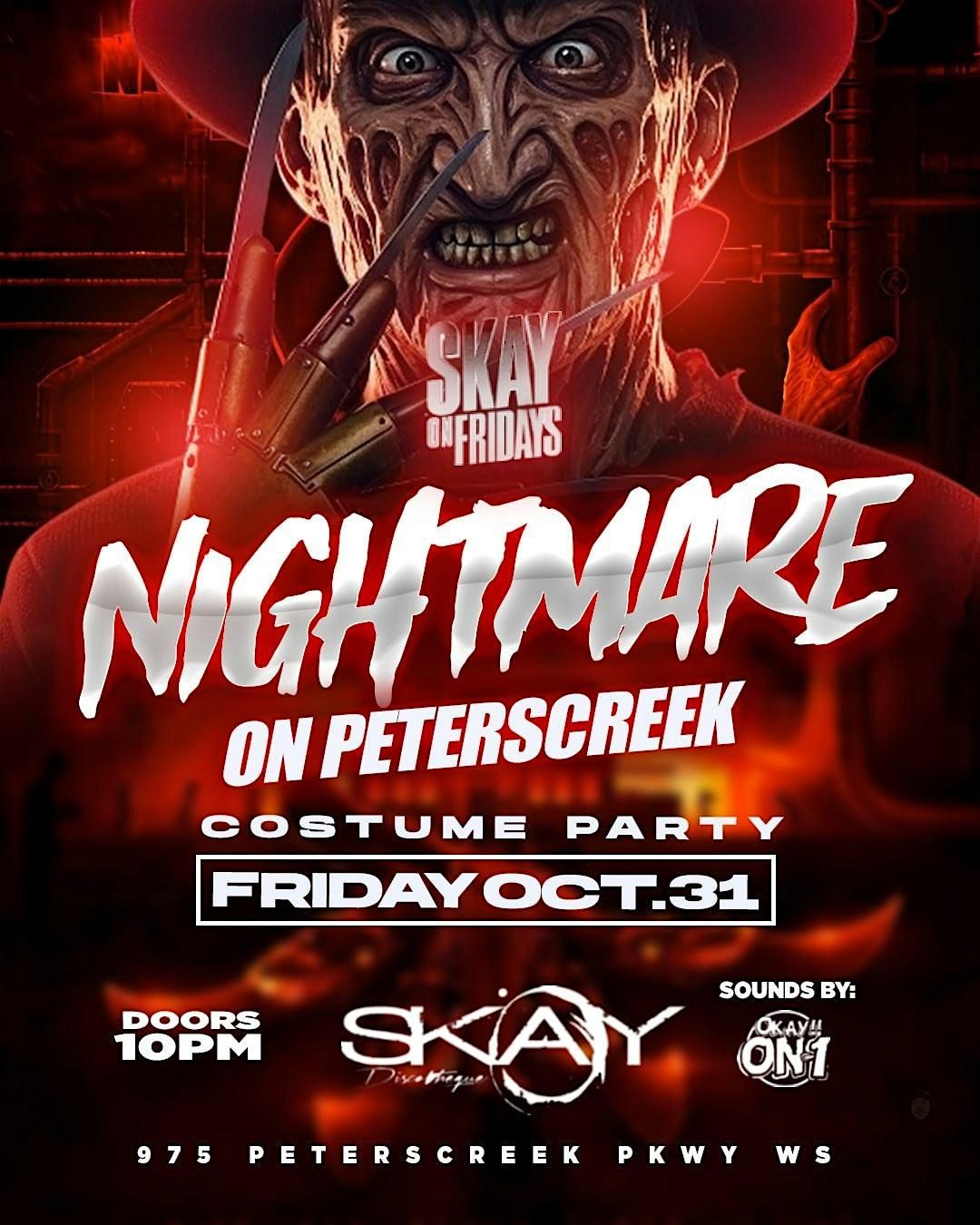 Nightmare on Peterscreek Halloween Costume Party