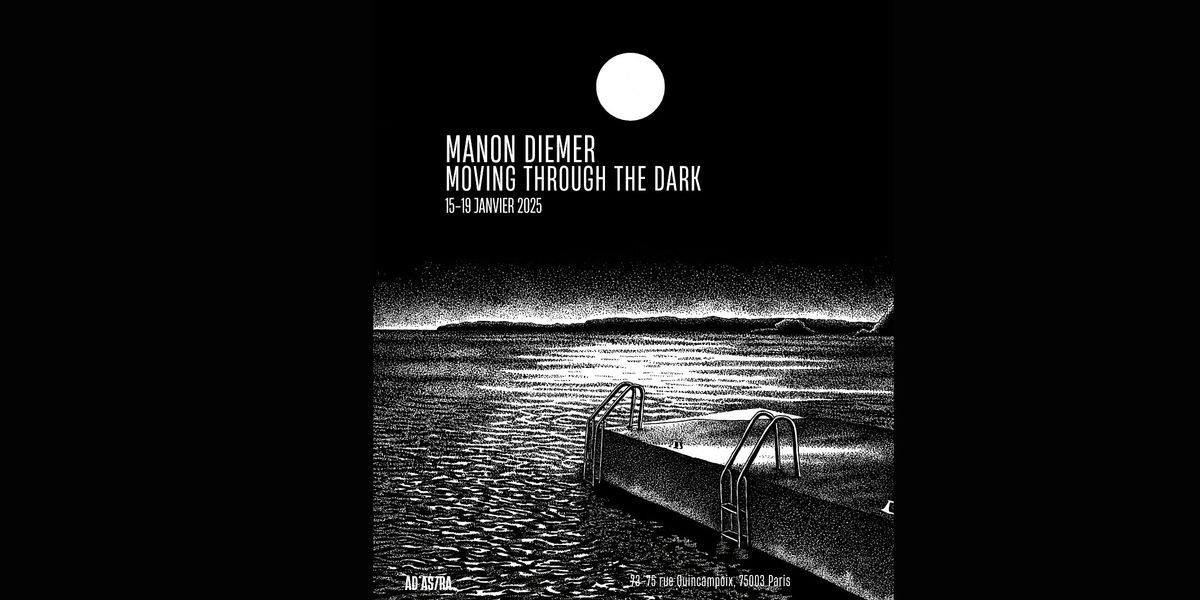 Exposition "Moving Through the Dark" de Manon Diemer