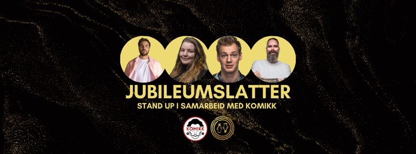 Jubileumslatter med Komikk