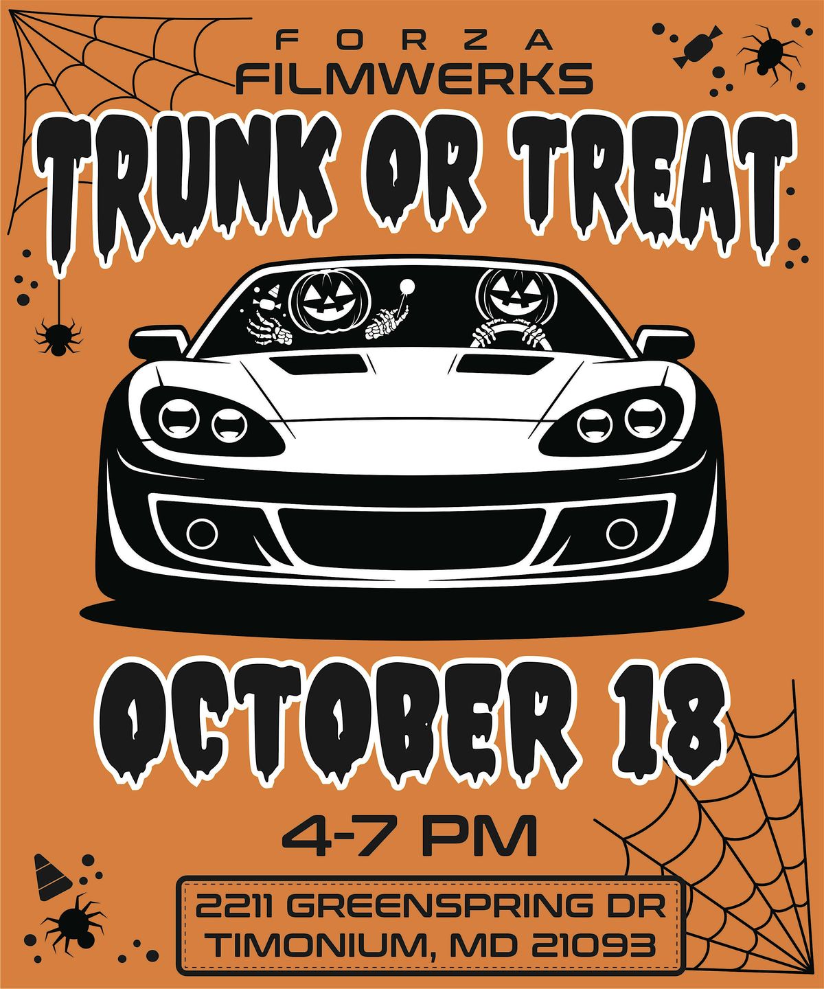 Forza Filmwerks Trunk or Treat