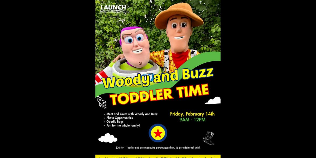 Woody and Buzz Toddler Time