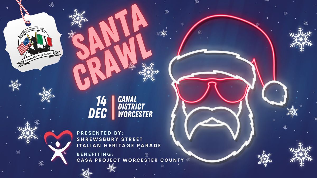 Santa Crawl in Worcester\u2019s Canal hosted by SSIHPC