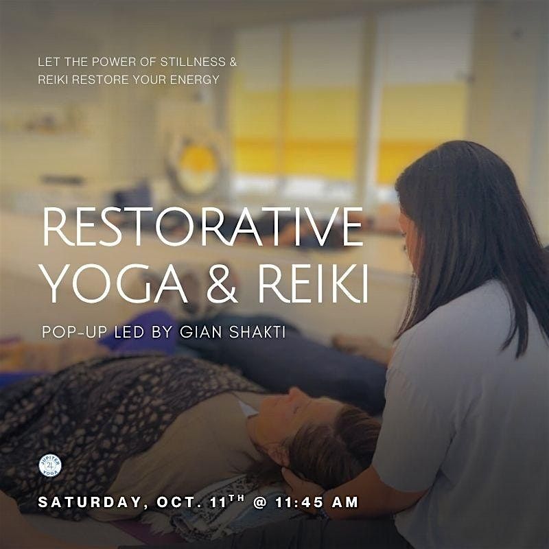 Restorative Yoga & Reiki Pop-Up Class
