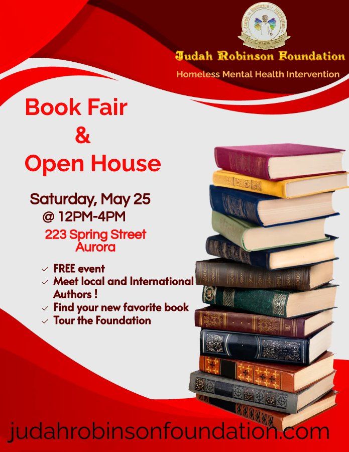 Judah Robinson Foundation Bookfair and Open House