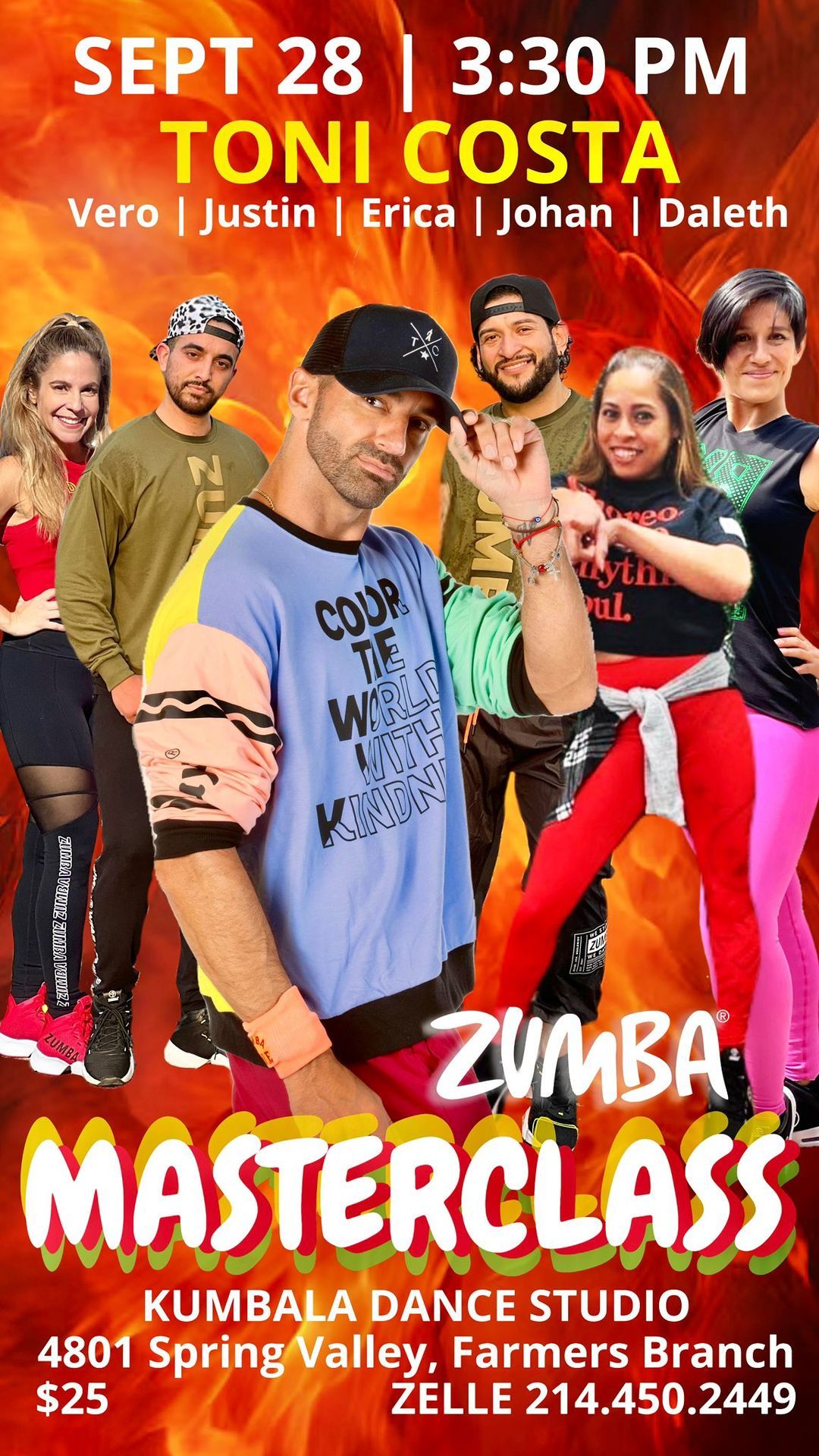 Toni Costa-Zumba Masterclass