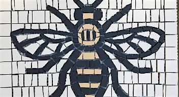 Make a Manchester Bee Mosaic