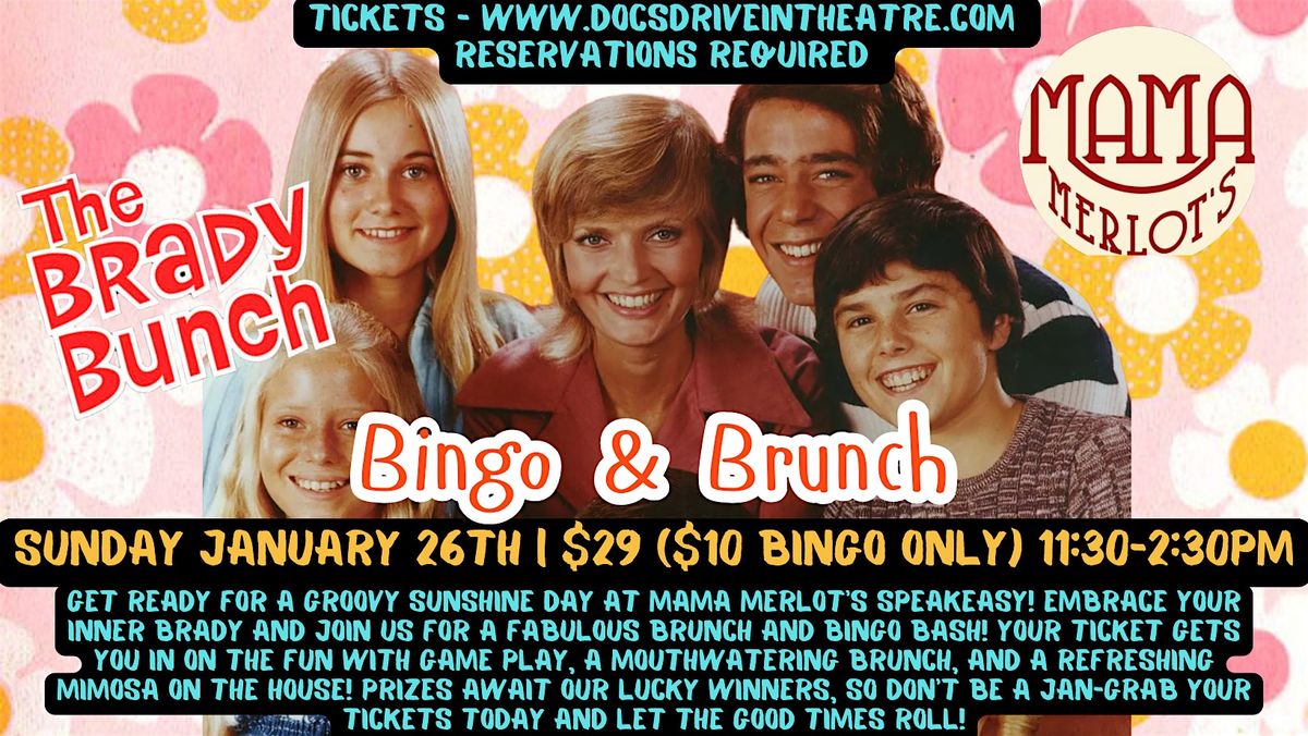 The Brady Bunch: Bingo and Brunch at the Speakeasy