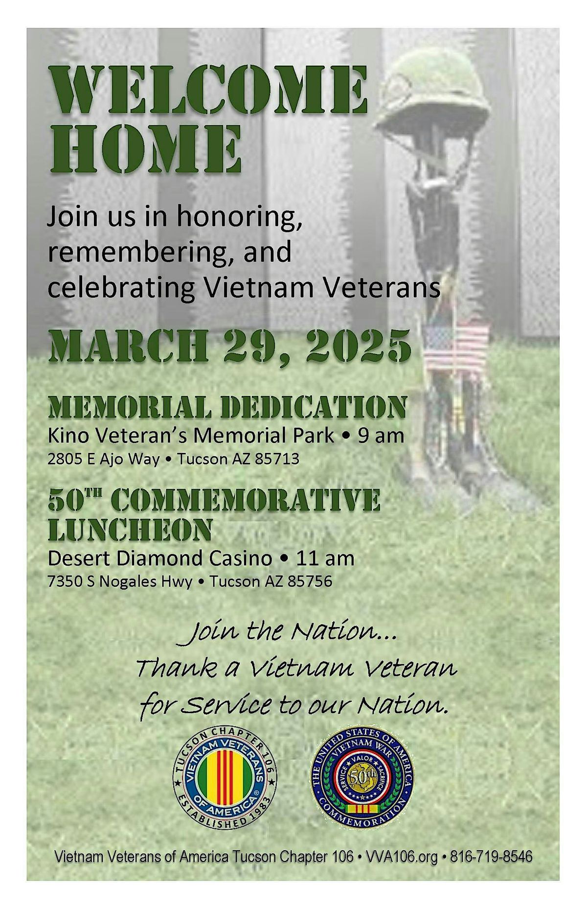 Vietnam Veterans Day Ceremony