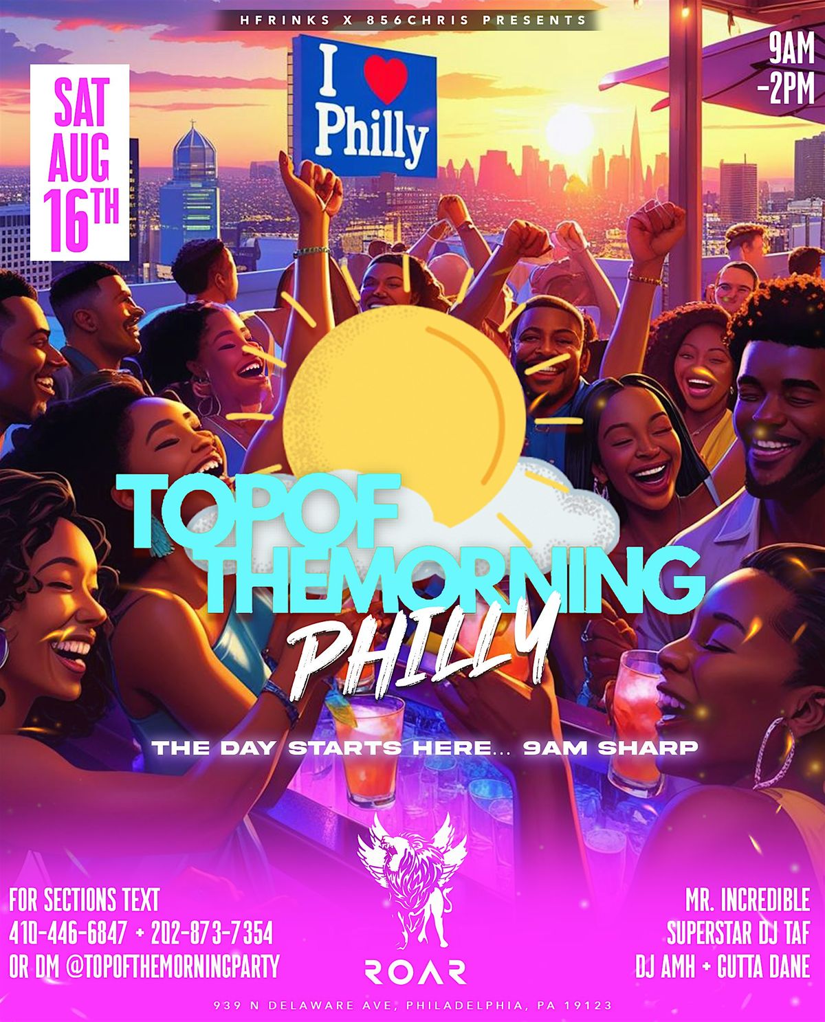 TOP OF THE MORNING PARTY PHILLY