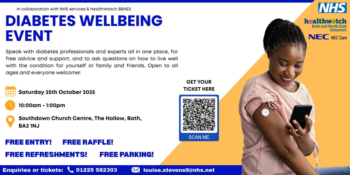 Bath Diabetes Wellbeing Event