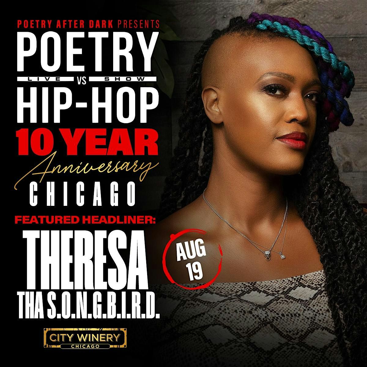 City Winery Chicago Presents Poetry vs. Hip-Hop 10th Anniversary Tour!