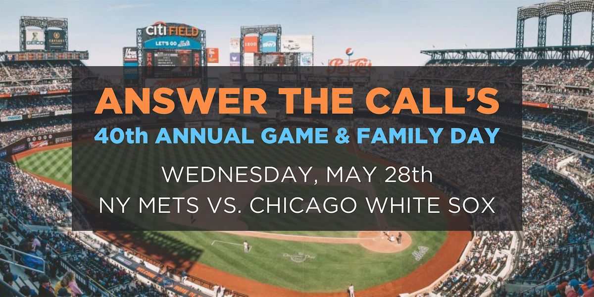 Answer the Call's 40th Annual Game & Family Day