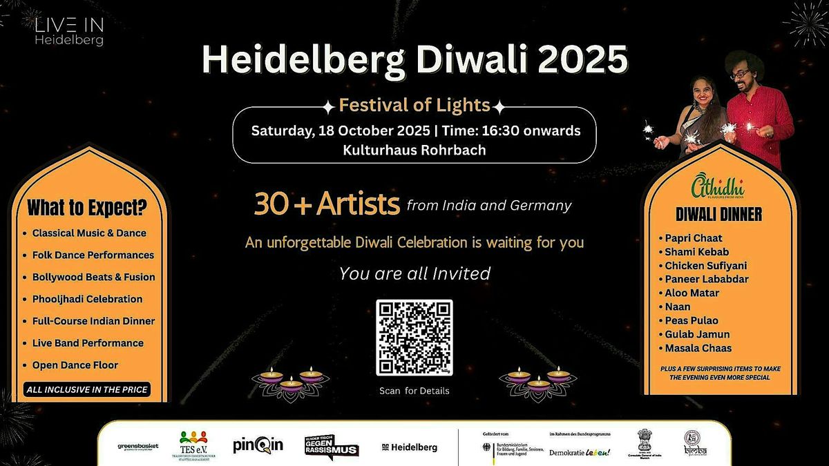 Heidelberg Diwali 2025: Festival of Light