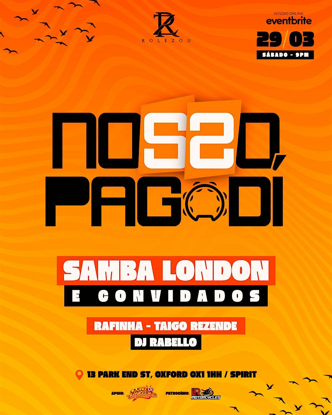 NOSSO PAGODI AT SPIRIT BAR OXFORD