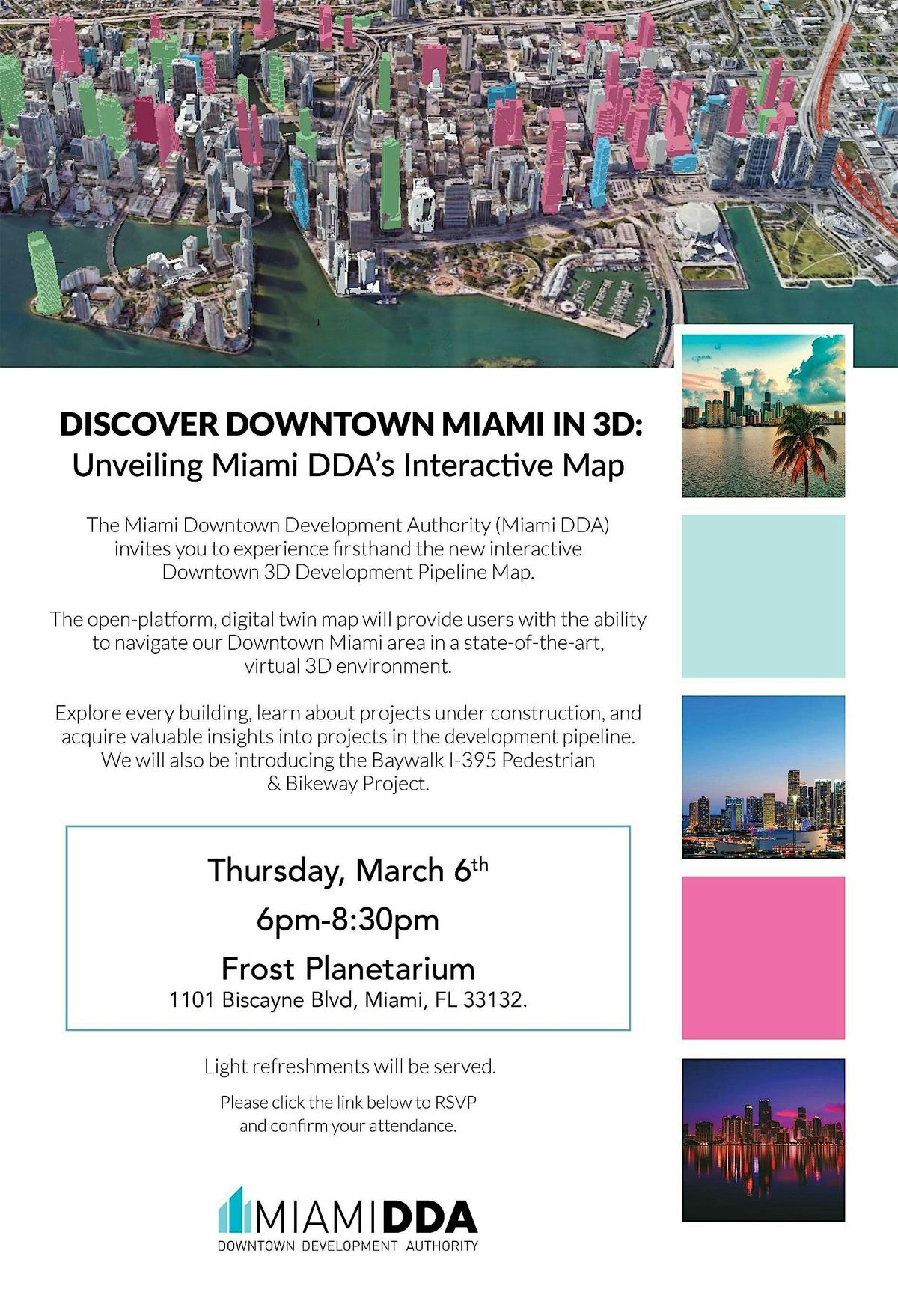 Discover Downtown Miami in 3D: Unveiling Miami DDA's Interactive Map