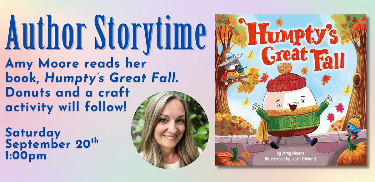 Author Storytime with Amy Moore