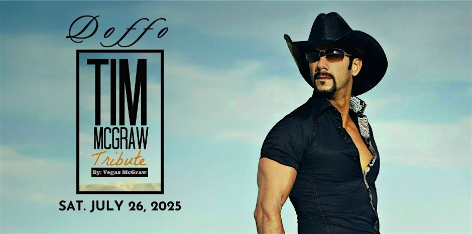 Doffo Winery's Summer Concert Series: Vegas McGraw, Tim McGraw Tribute