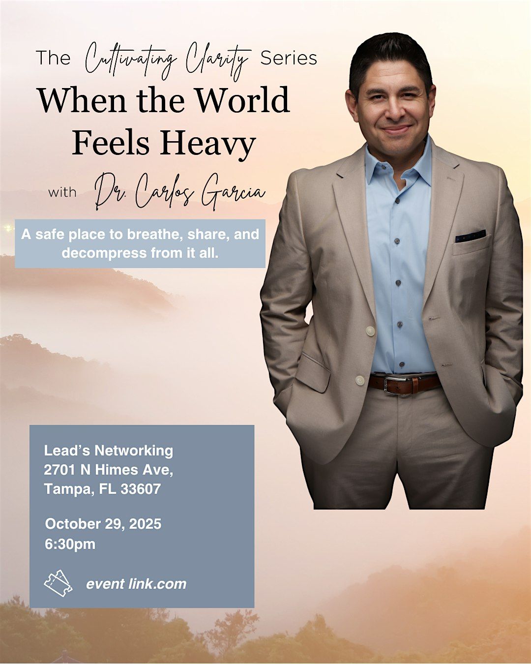 The Cultivating Clarity Series: When The World Feels Heavy