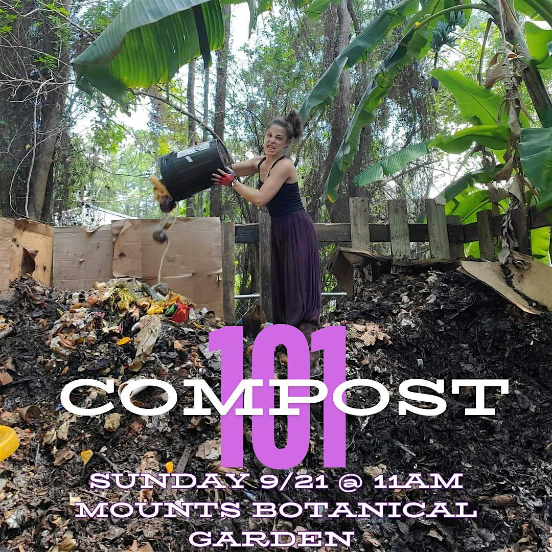 Compost 101 at Mounts Summer Plant Sale