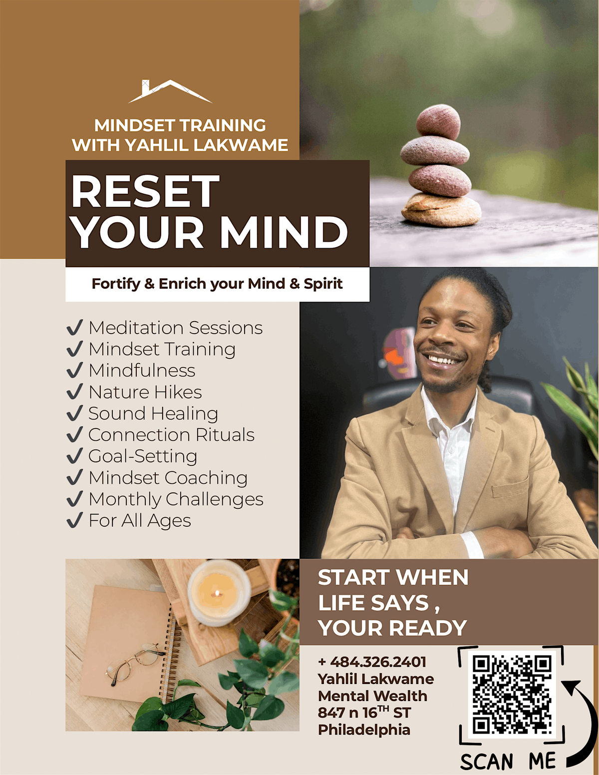 Guided meditations with Yahlil Lakwame