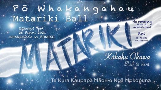 Matariki Ball - Pō Whakangāhau, Te Wharewaka O Poneke, Wellington, 26 