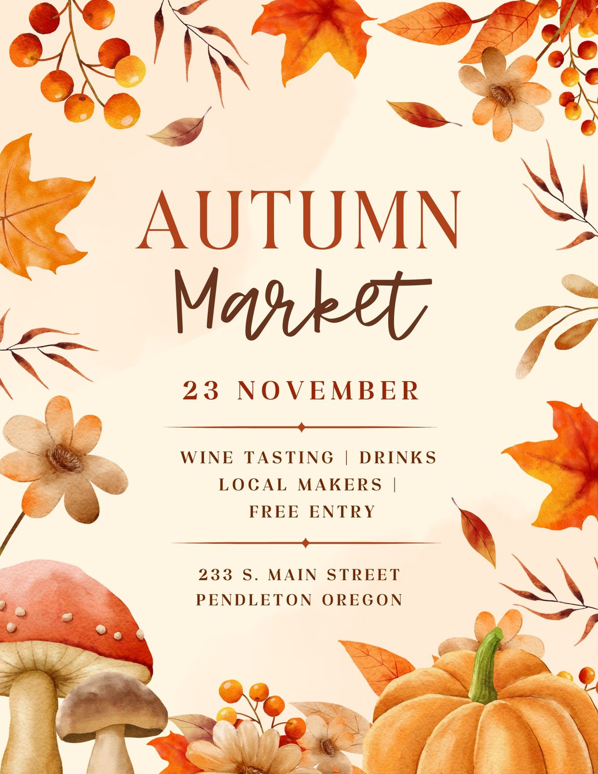 Autumn Market 