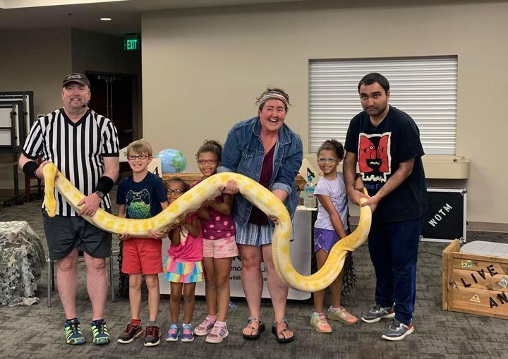 Wildlife On The Move Presents Boas vs. Pythons at NAS JRB Library (Fort Worth, TX)