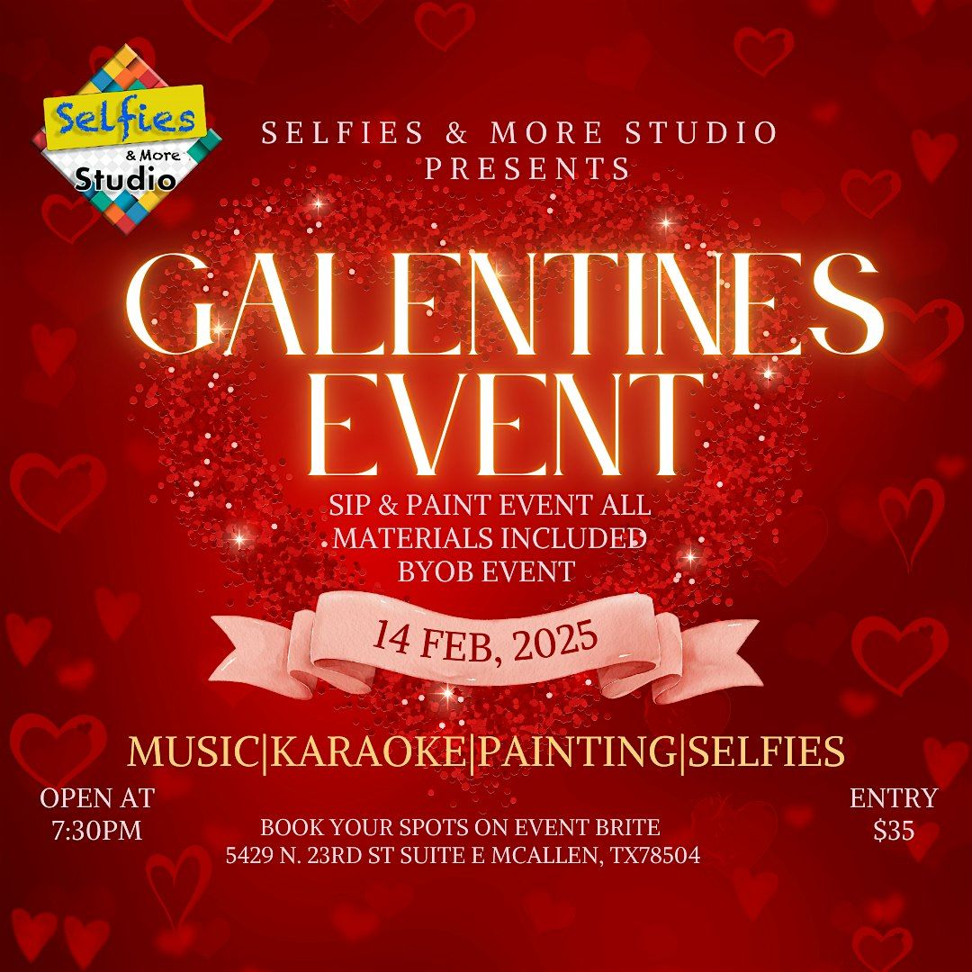 Galentines Sip & Paint Event