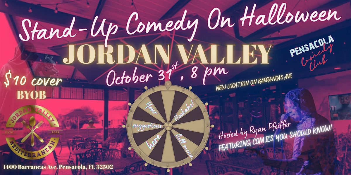 Stand-Up Comedy Halloween Jordan Valley's New Location In Pensacola