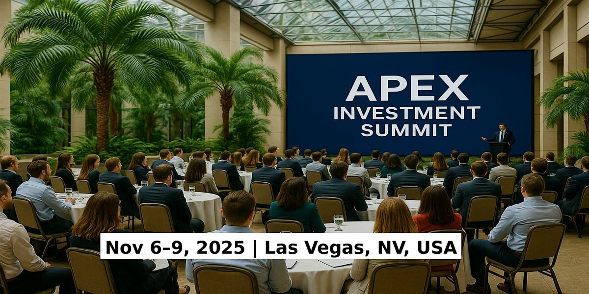 Apex Masters Expos \u2013 Investment Summit in Las Vegas, NV
