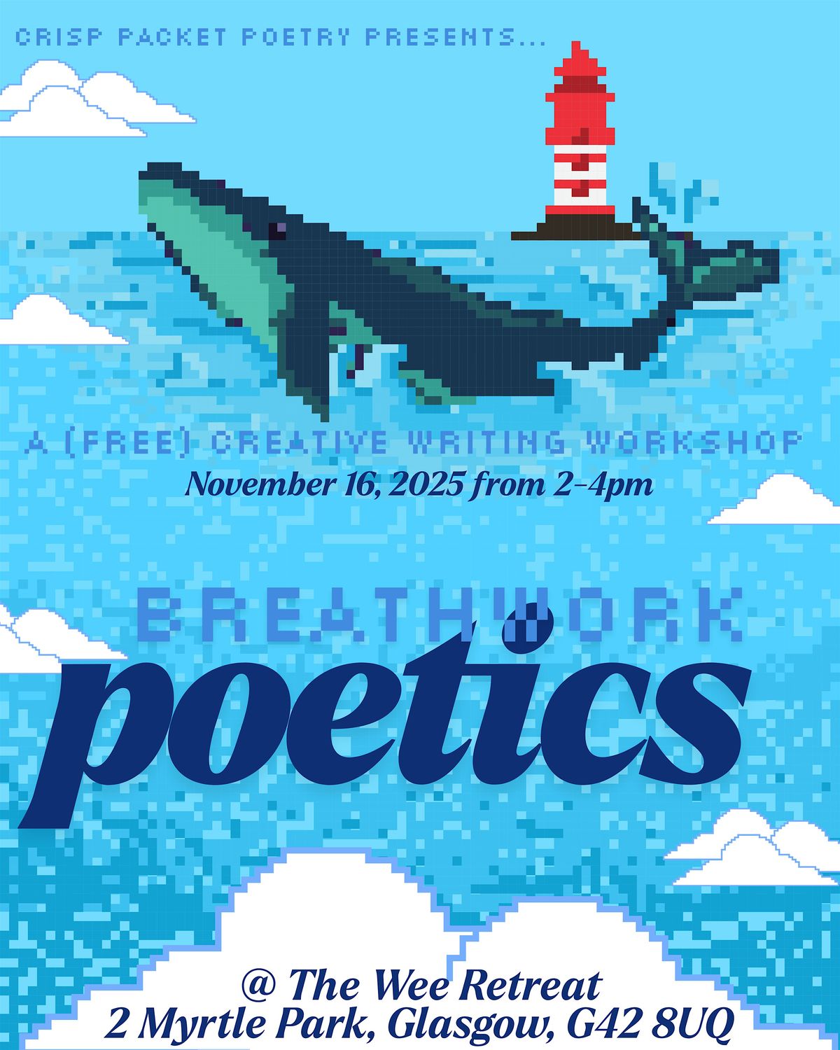 Breathwork Poetics: A Creative Writing Workshop with crisp packet poetry