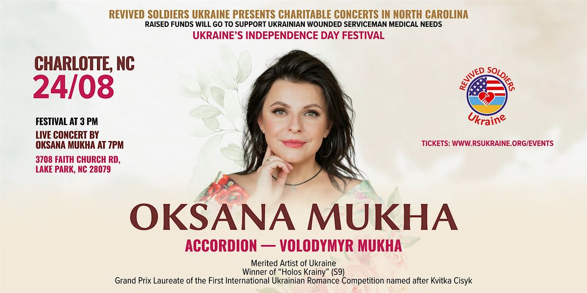 Oksana Mukha - Independence Day Festival in Charlotte, NC