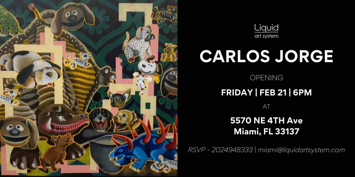 An Exclusive Evening with Carlos Jorge at Liquid Art System