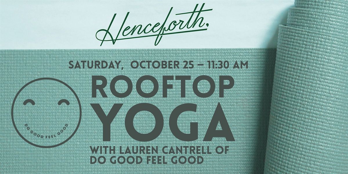 Rooftop Yoga w\/ Lauren Cantrell