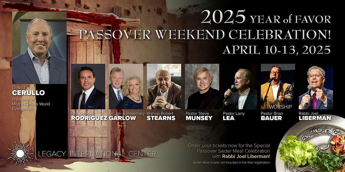 Passover Weekend Celebration at Legacy!