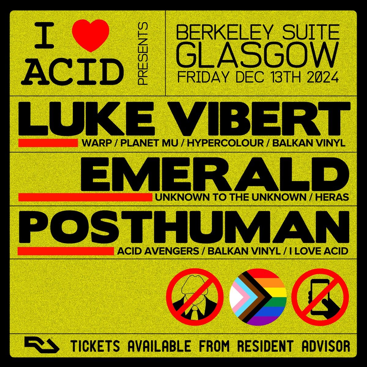 I Love Acid - Glasgow