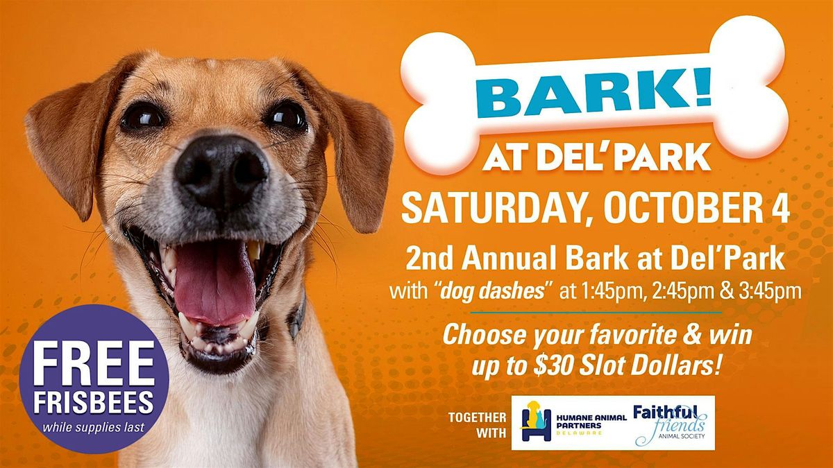 2nd Annual Bark at Del' Park