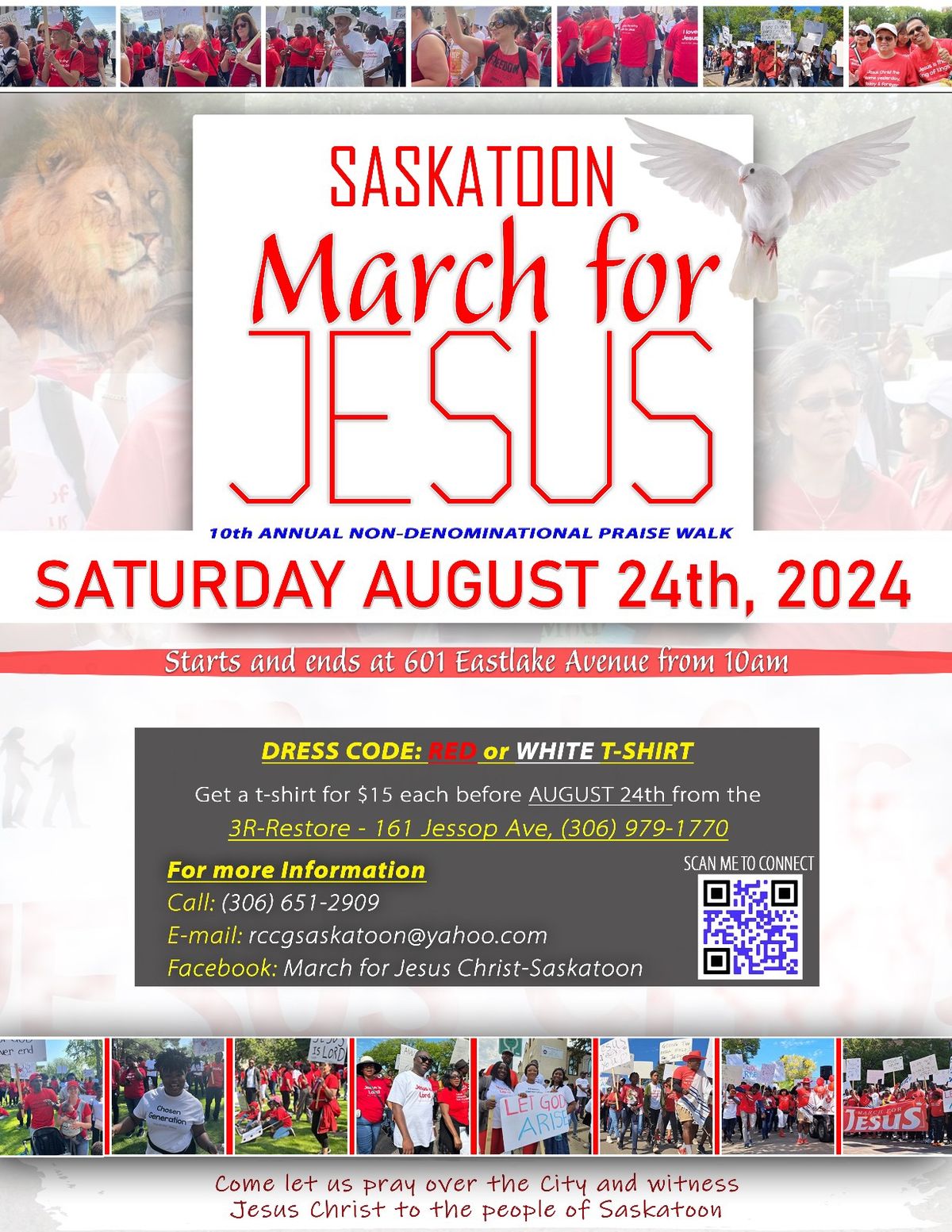 March for Jesus Saskatoon 