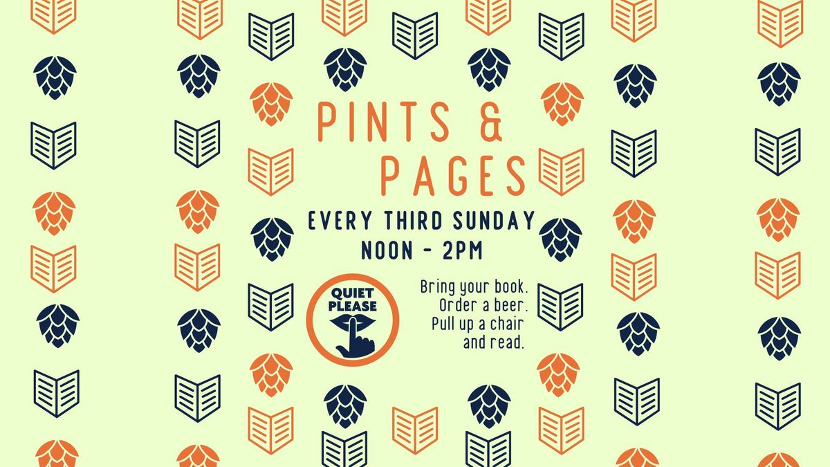 Pints & Pages - Quiet Reading Time 